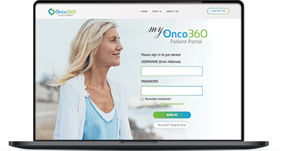 myOnco360 mobile app and patient portal